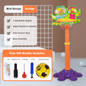 Adjustable Toddler Basketball Hoop Stand – Kids Indoor Basketball Goal Toy