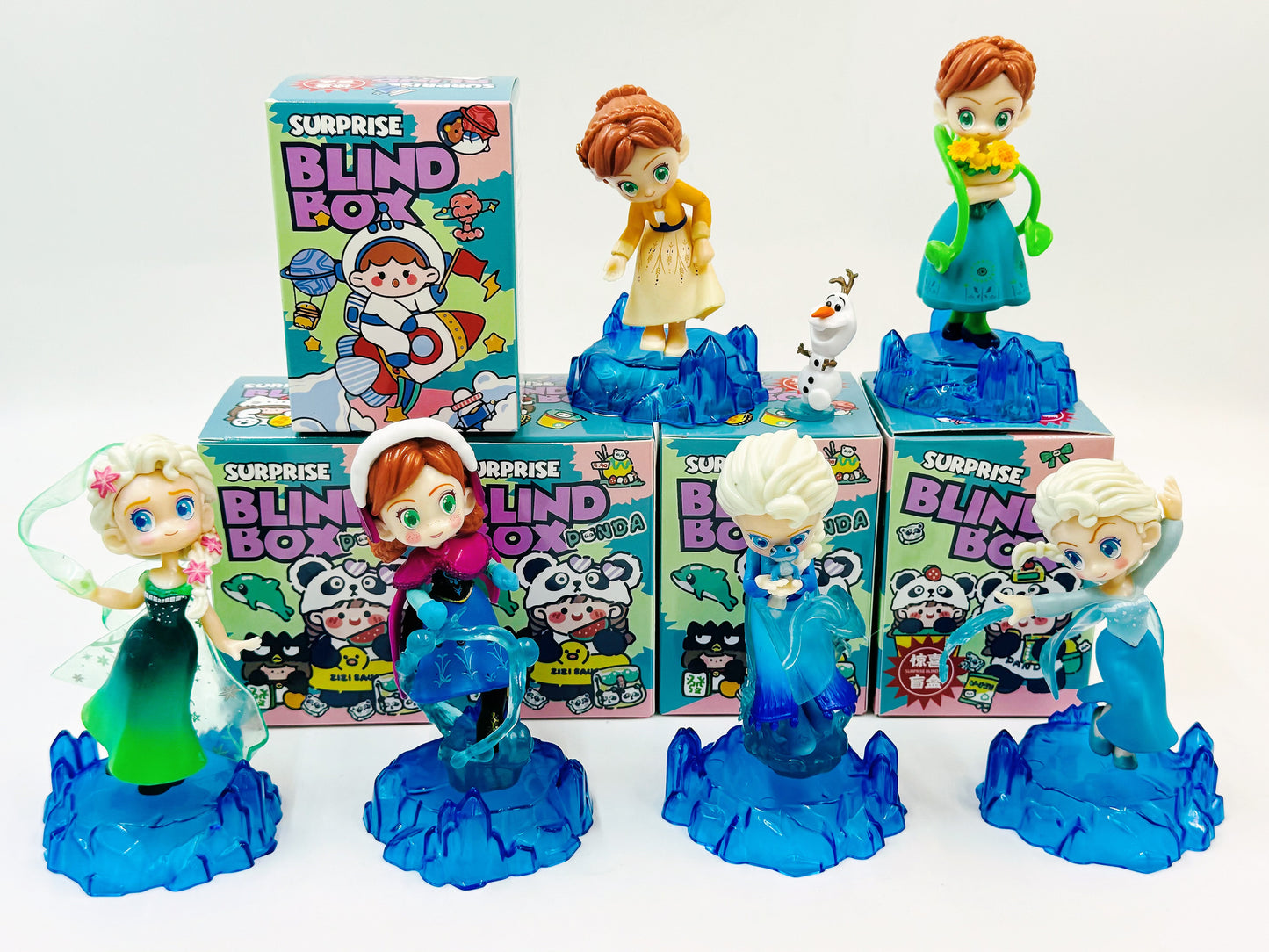 ألعاب بوندا سربرايز آيس برينسيس في صندوق مفاجآت