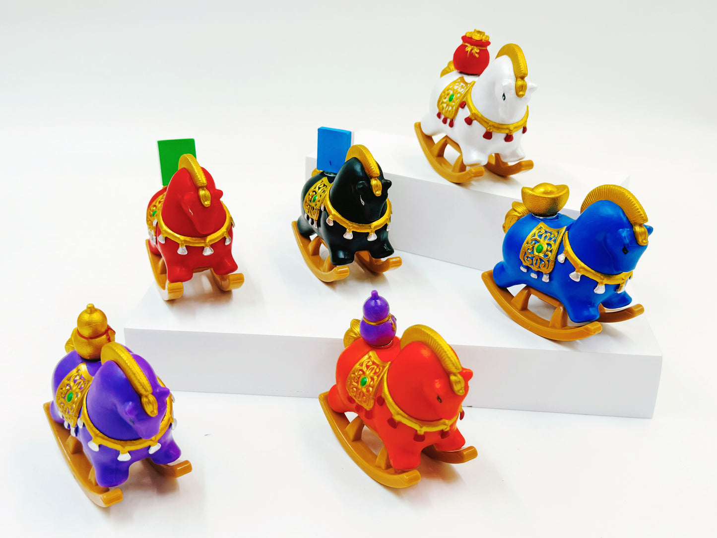 ألعاب صندوق المفاجآت على شكل حصان هزاز محظوظ – سلسلة المفاجآت