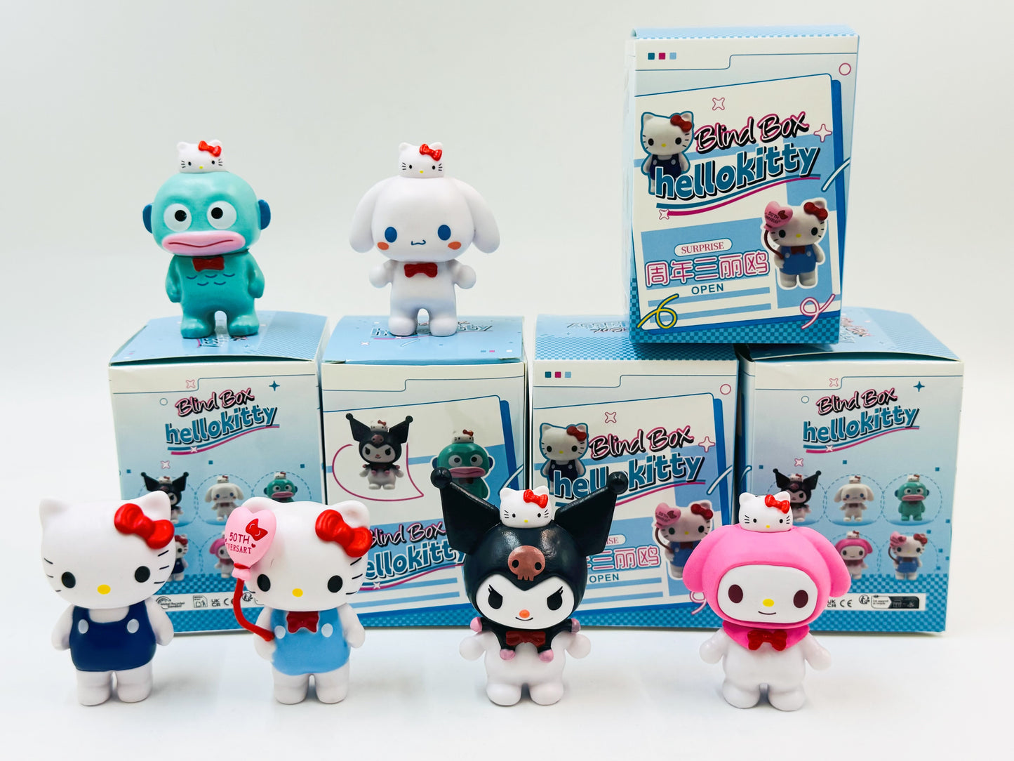 ألعاب هيلو كيتي في صناديق مفاجآت