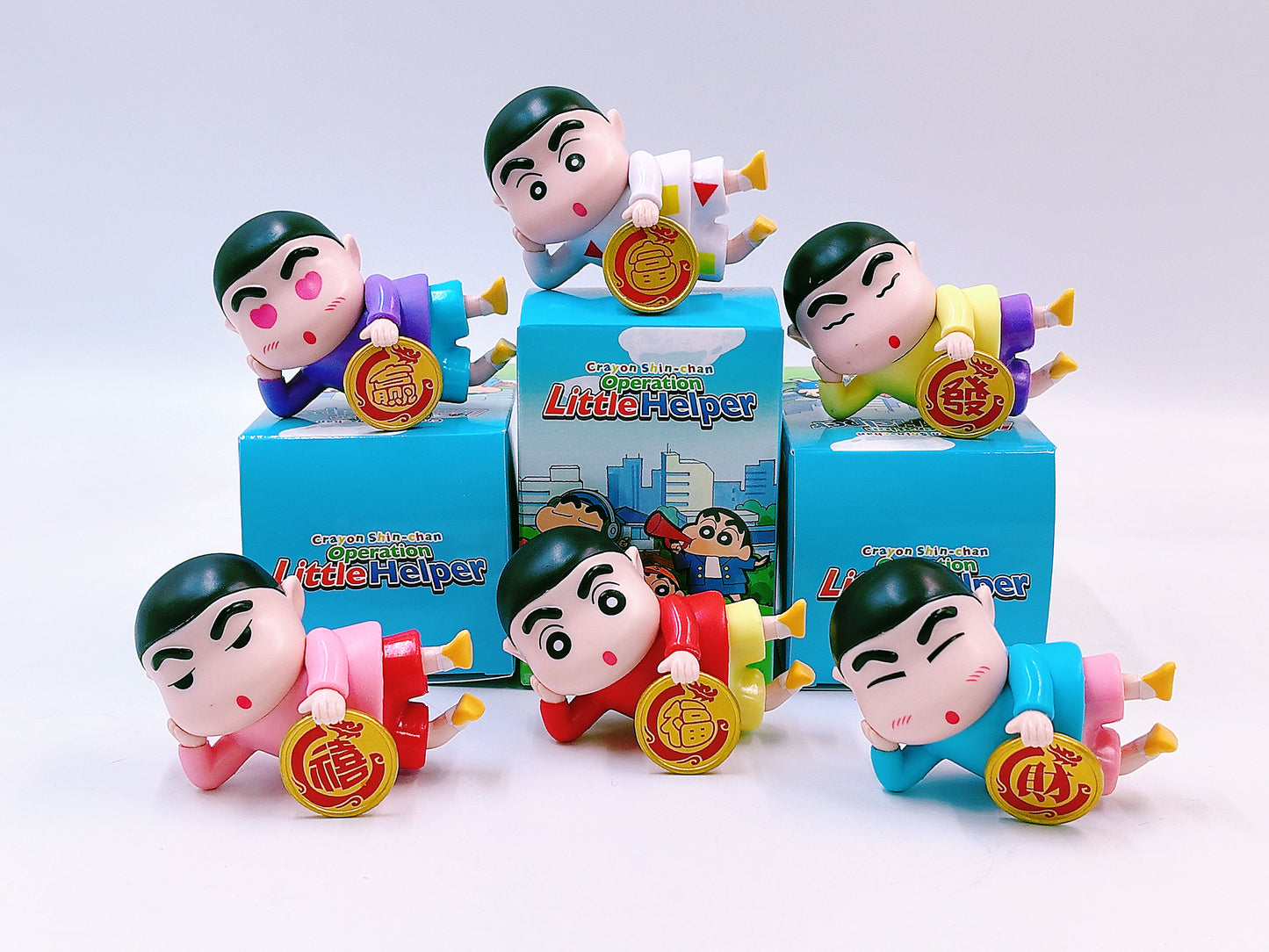 Crayon Shin-chan Operation Little Helper Blind Box Toys