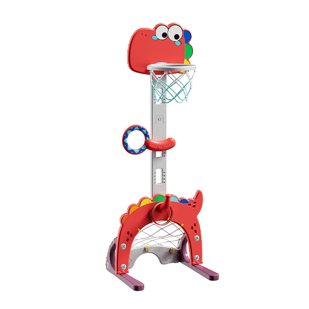 5-in-1 Adjustable Kids Indoor Basketball Hoop Set – Toddler Sports Activity Center