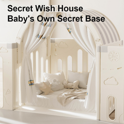 Customizable Kids Indoor Playpen Safety Fence Floor Play Yard