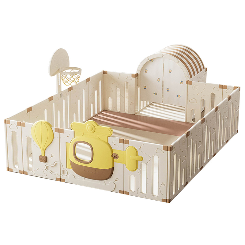 Customizable Kids Indoor Playpen Safety Fence Floor Play Yard