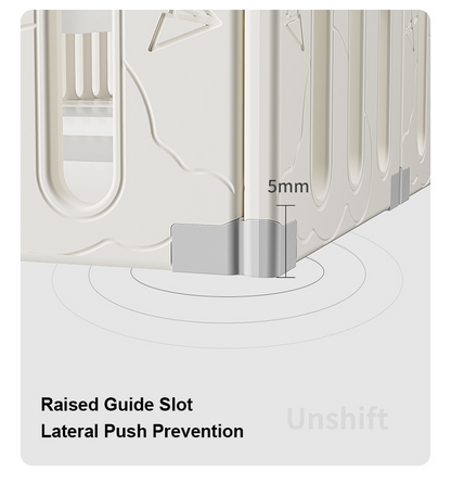 Customizable Kids Indoor Playpen Safety Fence Floor Play Yard