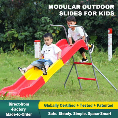 Customizable Modular Kids Outdoor Slide