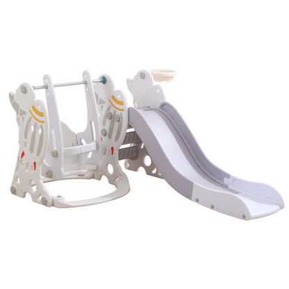 Premium Multi-Functional Kids Slide & Swing Playset – Indoor Outdoor Climbing and Activity Center for Toddlers