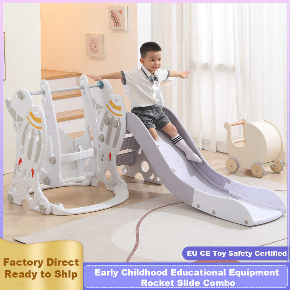 Premium Multi-Functional Kids Slide & Swing Playset – Indoor Outdoor Climbing and Activity Center for Toddlers