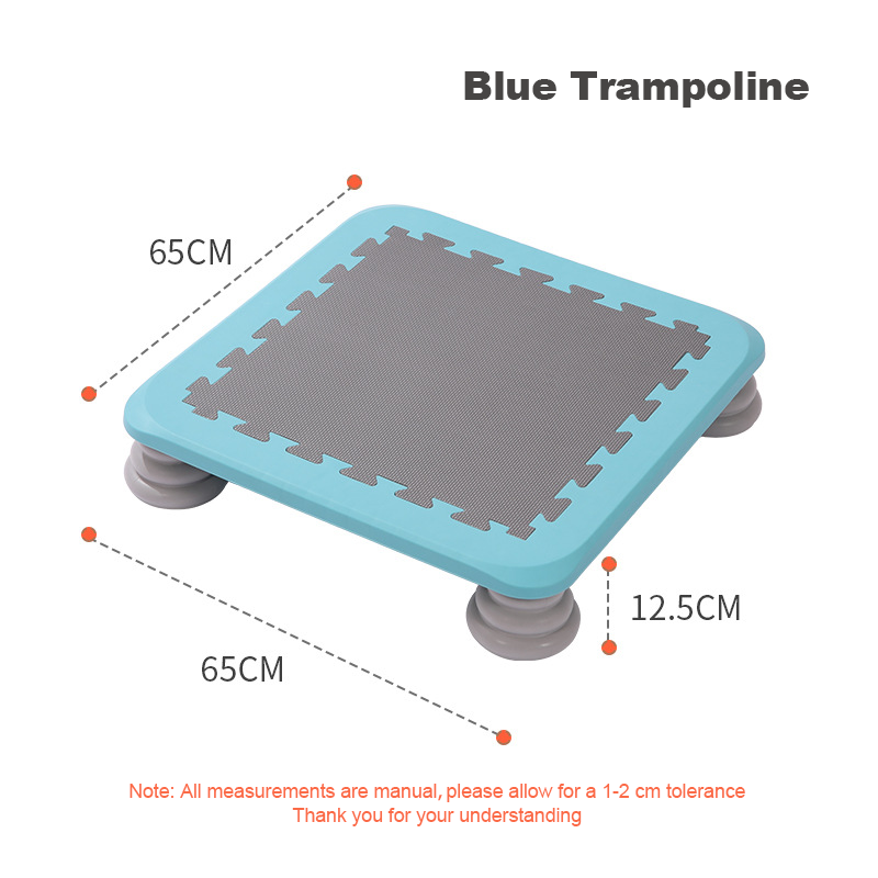 Kids Foldable Trampoline for Home – Indoor Exercise Jumping Bed