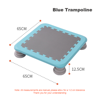 Kids Foldable Trampoline for Home – Indoor Exercise Jumping Bed