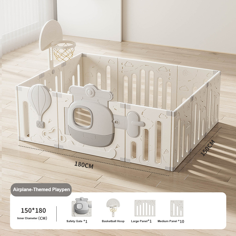 Customizable Kids Indoor Playpen Safety Fence Floor Play Yard