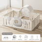Customizable Kids Indoor Playpen Safety Fence Floor Play Yard