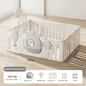 Customizable Kids Indoor Playpen Safety Fence Floor Play Yard