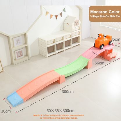 Children’s 3-Stage Ride-On Sliding Car for Kindergarten Outdoor Playground