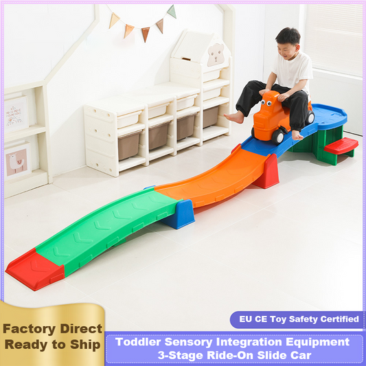 Children’s 3-Stage Ride-On Sliding Car for Kindergarten Outdoor Playground