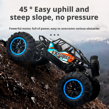 سيارة تحكم عن بعد كبيرة للطرق الوعرة – شاحنة تحكم عن بعد عالية السرعة ثنائية الدفع للأطفال