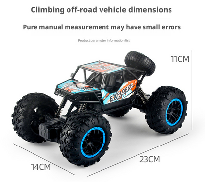 سيارة تحكم عن بعد كبيرة للطرق الوعرة – شاحنة تحكم عن بعد عالية السرعة ثنائية الدفع للأطفال