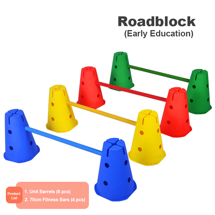 مجموعة أدوات تدريب التكامل الحسي للأطفال للاستخدام الداخلي - مجموعة أنشطة متعددة الوظائف