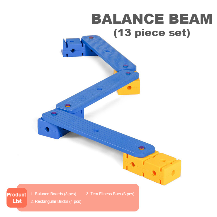 مجموعة أدوات تدريب التكامل الحسي للأطفال للاستخدام الداخلي - مجموعة أنشطة متعددة الوظائف