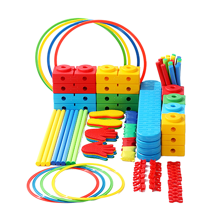 مجموعة أدوات تدريب التكامل الحسي للأطفال للاستخدام الداخلي - مجموعة أنشطة متعددة الوظائف