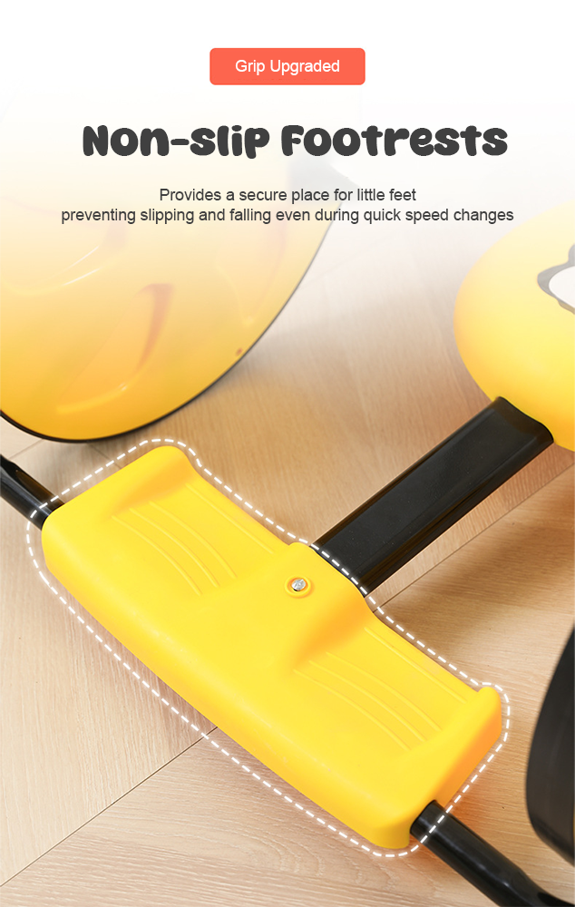 Children’s Hand-Powered Swing Car – Indoor Ride-On Wiggle Car for Toddlers