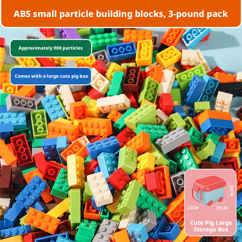 Compatible Small Particle Building Bricks – Bulk Building Blocks for Kids