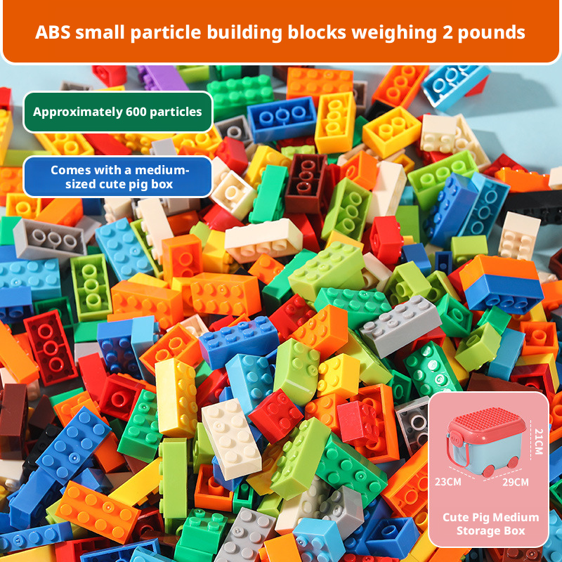 Compatible Small Particle Building Bricks – Bulk Building Blocks for Kids