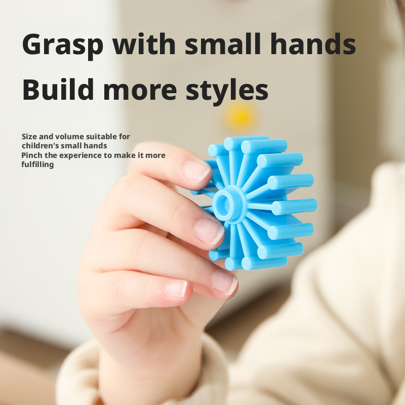 Hedgehog Gear Building Blocks Toy for Kids – Creative STEM Construction Set