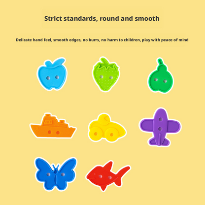 Preschool Lacing Beads Toy – Fine Motor Skills & Hand-Eye Coordination