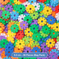 Kids Snowflake Building Blocks – Large Plastic Interlocking Construction Toy