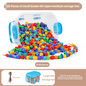 Wooden Lacing Beads Set for Kids – Preschool Threading Toy