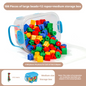 Wooden Lacing Beads Set for Kids – Preschool Threading Toy
